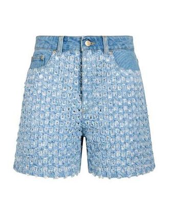 Stella McCartney BOTTOMWEAR - Denim shorts on YOOX.COM