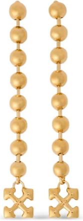 Off-white Orecchini a catena Arrow - Oro