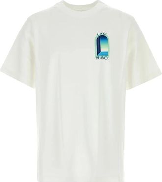 Casablanca Hombre, Camisetas, Blanco, Talla: XL
