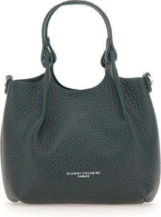 Gianni Chiarini Dua Bag - Dames - Handtassen - Groen - ONE Size - Leer - Tassen