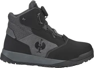 Strauss Murcia 6 Steel Toe Work Boot in Carbon Grey/black at Nordstrom, Size 11.5