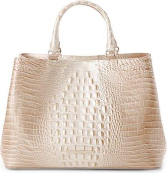 Brahmin Denise Croc Embossed Leather Tote in Contour at Nordstrom