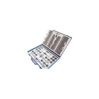 Trade Shop Trade Shop - Filiera 110 Pezzi Set Filiere Per Filettatura Kit Completo Di Maschi