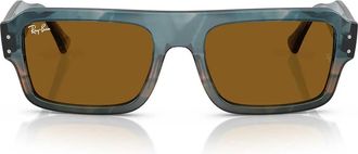 Ray-Ban Sunglasses Rb4454 145333 Lukas Brown Blue/Brown Unisex