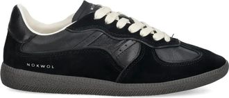 Nokwol Sneakers August in pelle - Nero