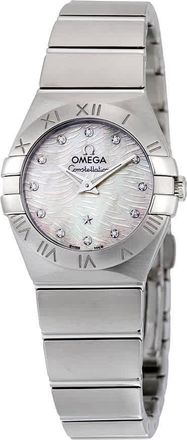 Omega Constellation Mother of Pearl Dial Ladies Watch 123.10.24.60.55.004