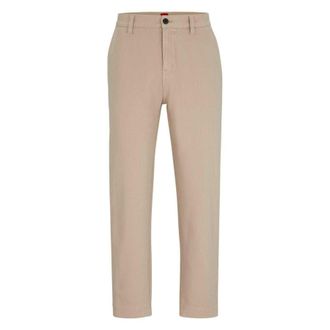 HUGO BOSS Slanke cargobroek voor heren (Beige)