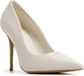 Aldo Stasya Pointed Toe Pump in White/Bone at Nordstrom, Size 6.5