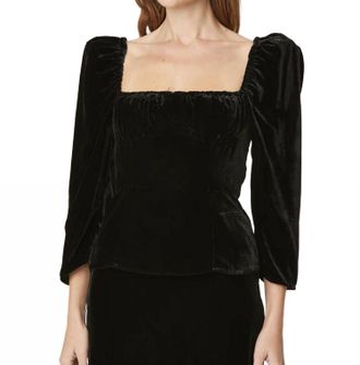 Rhode Resort Ayla Top In Black