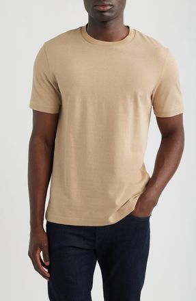 BOSS Thompson Solid T-Shirt in Med Beige at Nordstrom, Size Xx-Large