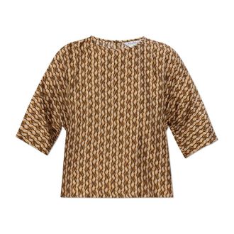 Max Mara Blouses, female, Brown, Size: XS Nordica Top