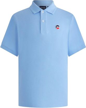 Fusalp Kortmouw Poloshirt - Heren - Polos - Blauw - XS - Katoen - Tops