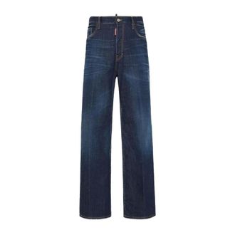 Dsquared2 Heren, Jeans, Blauw, Maat: M Denim