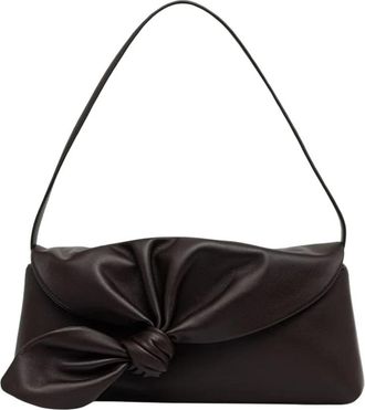 Rotate The Drape Bag - Dames - Schoudertassen - Bruin - ONE Size - Katoen - Tassen