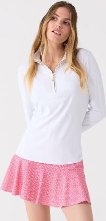 Cabana Life Pique Flounce Skort in Amelia Island at Nordstrom, Size X-Large