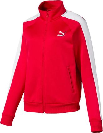 Puma Felpa T7 con zip - Rosso