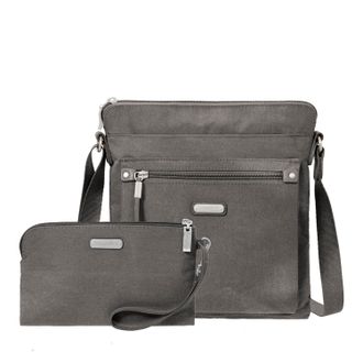 Baggallini Go Bagg Crossbody Bag with RFID Wristlet
