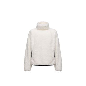 Moncler Moncler Teddy Turtleneck Sweatshirt, Men, White, Size: Xxl