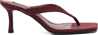 Senso Elvie 75mm sandalen - Rood