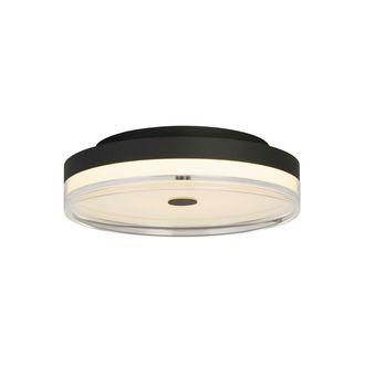 Searchlight Cyprus Led A Filo, Metallo Nero E Acrilico Trasparente