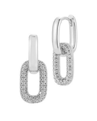 Glaze Jewelry Plated Cz Earrings