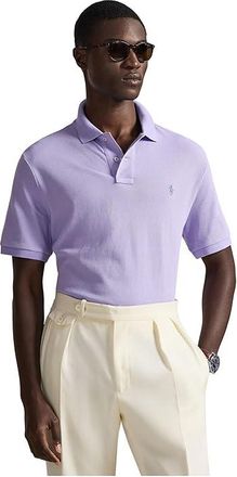 Polo Ralph Lauren Classic Fit Mesh Polo Shirt Mens Clothing Sky Lavender : 2XL, Cotton/Mesh