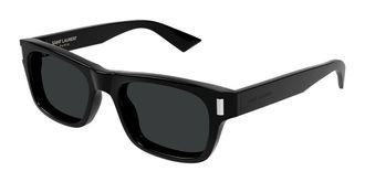 Saint Laurent SL 83 001 Mens Sunglasses Black Size 53