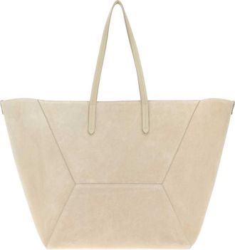 Brunello Cucinelli Ivory BC Duo Large Tote
