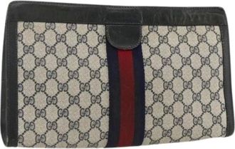 Gucci Pre-owned Clutches, female, Multicolor, Size: ONE SIZE Pre-owned Vintage Clutch Bag