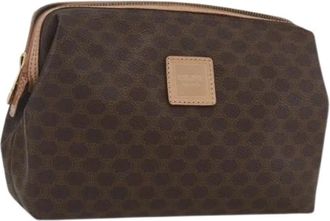 Celine Pre-owned Plastic Clutch - Dames - Vintage Tassen - Bruin - ONE Size - Vintage