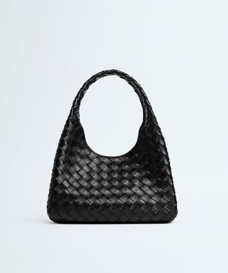 Bottega Veneta Small Campana - Black - Woman - 100% Lambskin