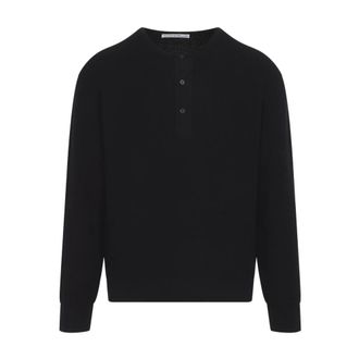 STUDIO NICHOLSON Heren, Truien, Zwart, Maat: XL Wol