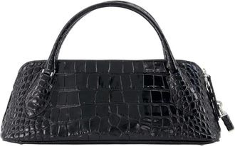 Tory Burch Bolso con asa superior Lock - Bags - Mujer - Negro - ONE SIZE
