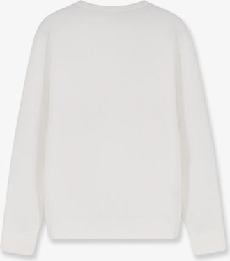 Polo Ralph Lauren Mens Cotton-Blend Sweatshirt White Sweatshirts Sweater