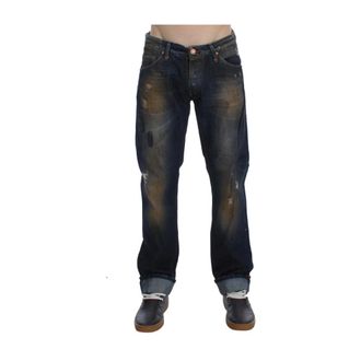 Acht Acht, Heren, Jeans, Blauw, Maat: W34 Katoen