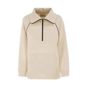 Max Mara Dames, Sweatshirts & Hoodies, Beige, Maat: L