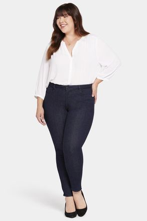 NYDJ Ami Skinny Jeans Donkerblauw Premium Denim (Plus)