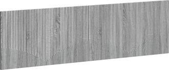 vidaXL Cabecero Montada En La Pared Hoorn Sonoma Gris Vidaxl