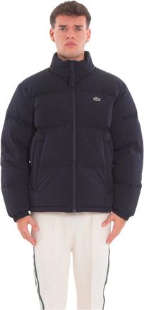Lacoste Waterdichte Donsjas - Heren - Winterjassen - Blauw - M - Jassen