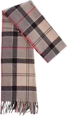 Barbour Vintage, unisex, Beige, ONE Size, Wol, Pre-owned Sciarpa Pashmina Disegno Tartan