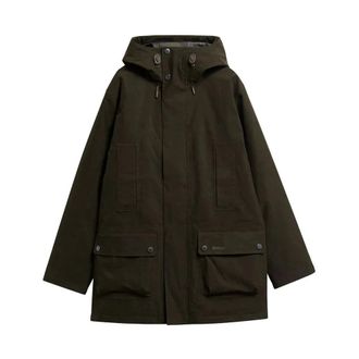 Barbour Parka Impermeabile Invernale Northfield - - Coats - Uomo - Verde - S