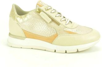 DL Sport Beige Goud Oranje Loper Tapijt - Dames - Sneakers - Beige - 39 EU - Schoenen