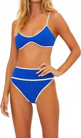 Beach Riot Carlotta Bikini Bottom In Riviera