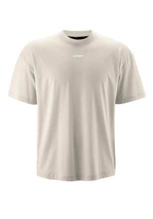 Gonso Rundhalsshirt GONSO OffBike T-Shirt Oversized, Herren, Gr. L, grau (hellgrau), 45% Baumwolle, 45% Modal, 10% Elasthan, Rundhals, Shirts Rundhalsshirt,
