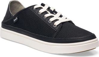 Sanuk Tydal Low Top Sneaker in Black at Nordstrom, Size 10