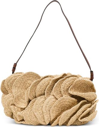 Farm Rio Raffia Shoulder Bag