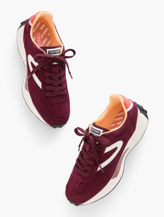 Tretorn Match Jogger Plus Sneakers - Purple - 8 1/2 M Talbots