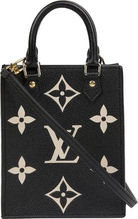 Louis Vuitton Black Leather Petit Sac Plait