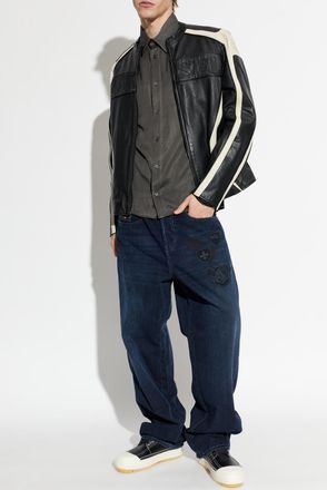Diesel Shirt S-KINNY-ALBG, Mens, Grey