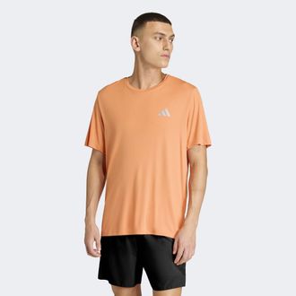 adidas Laufshirt ADIDAS PERFORMANCE ADI365 RUNNING ESSENTIALS, Herren, Gr. XXL, dusky orange, Obermaterial: 100% Polyester, Rundhals, Shirts Laufshirt